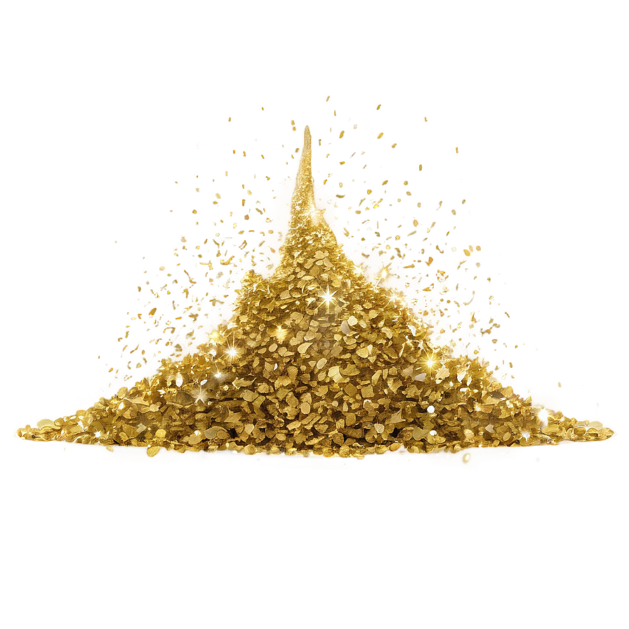 Gold Glitter Fog Png 19 PNG image