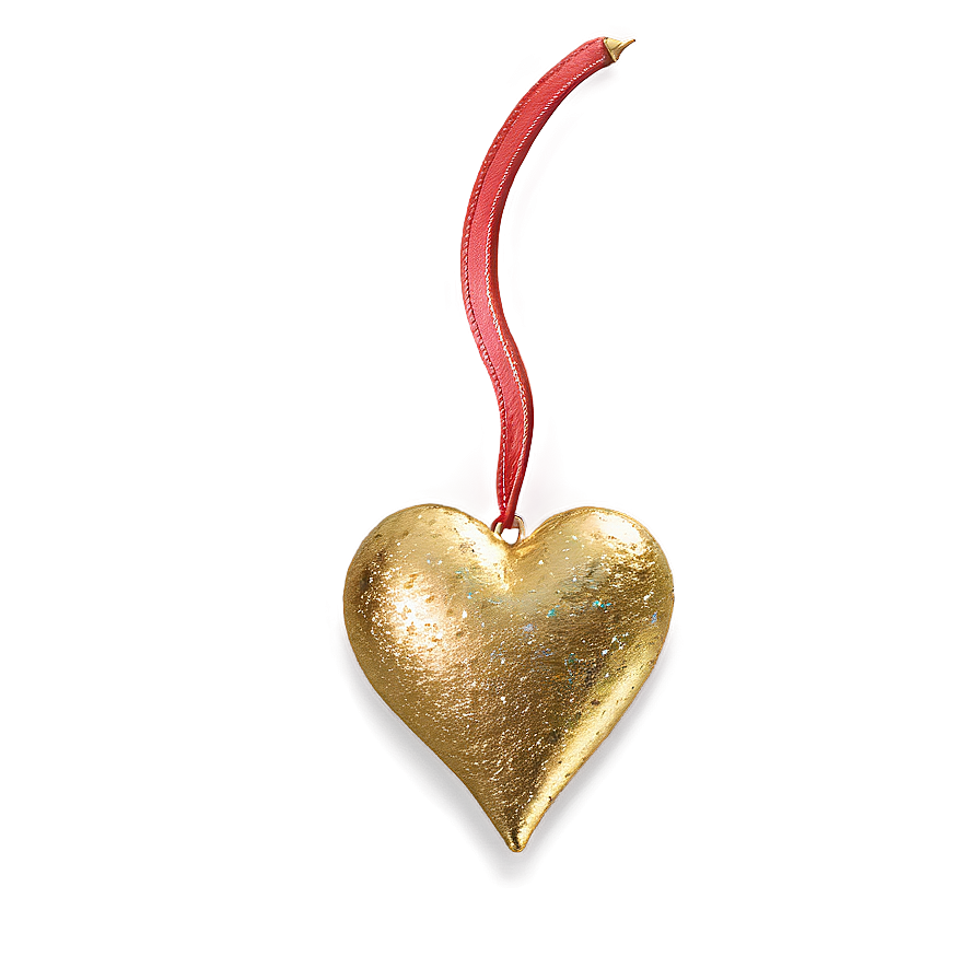 Gold Glitter Heart Png Moc1 PNG image