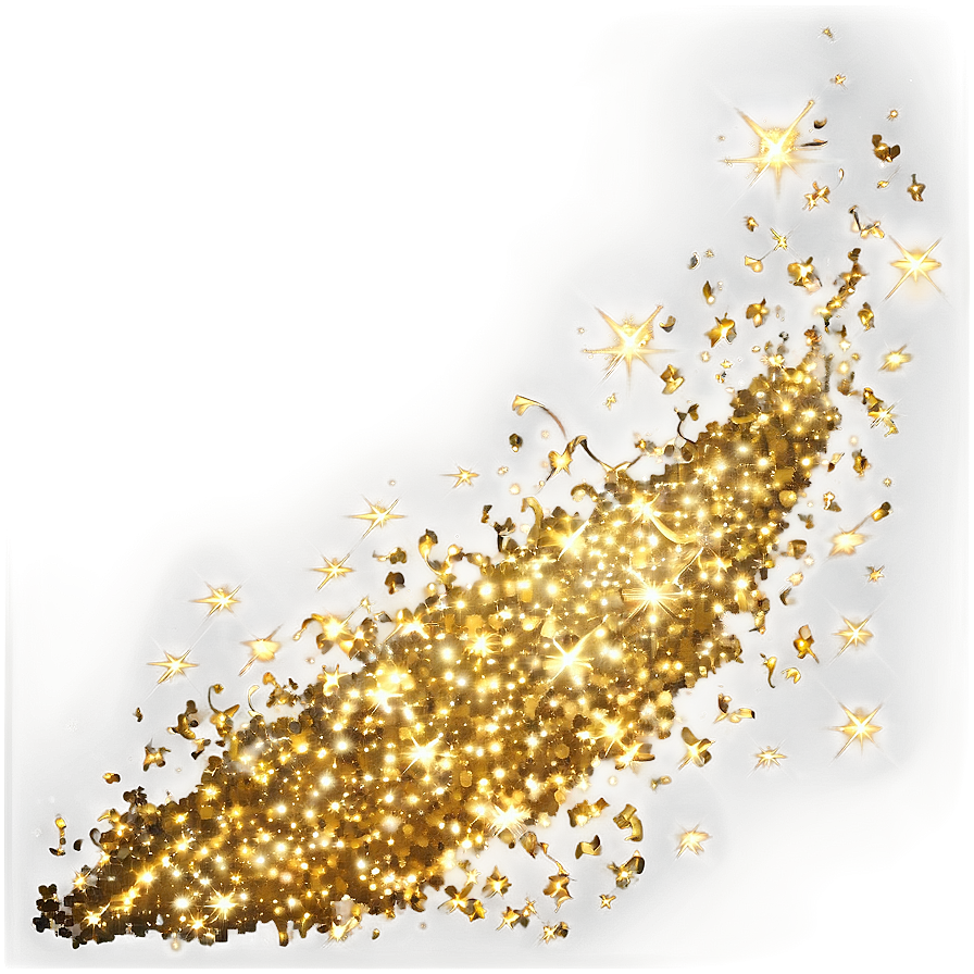 Gold Glitter Light Png 77 PNG image