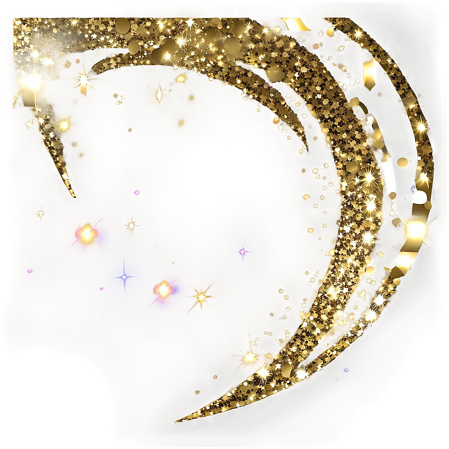 Gold Glitter Magic Png Drb2 PNG image