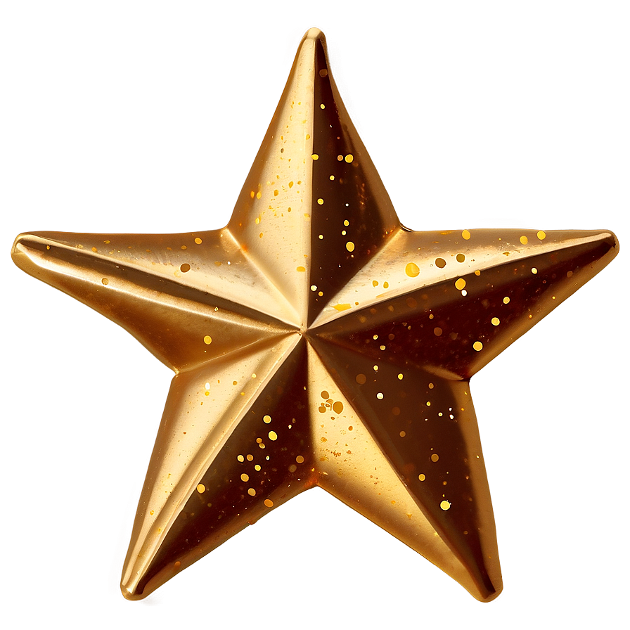 Gold Glitter Star Png Xfi PNG image