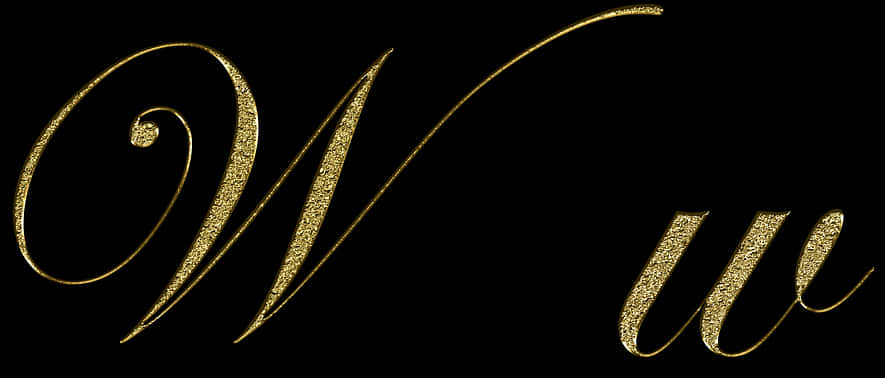 Gold Glitter Swirlsand Swooshes PNG image