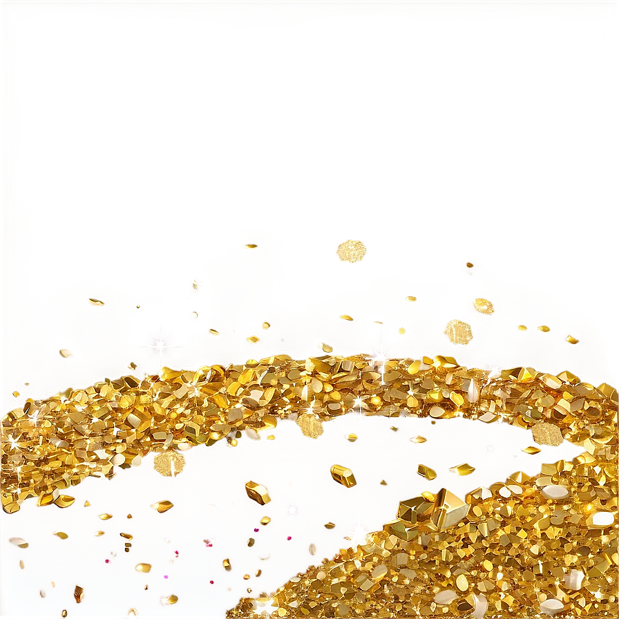 Gold Glitter Texture Png 05032024 PNG image