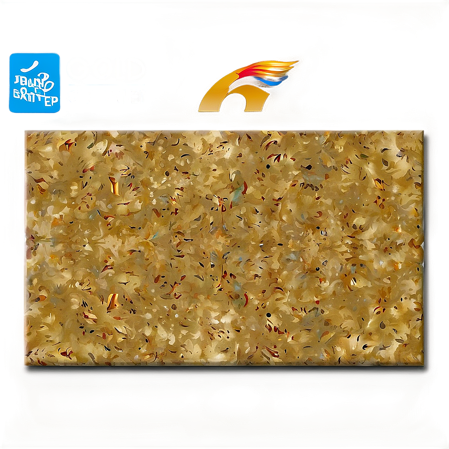 Gold Granite Countertop Png 06262024 PNG image