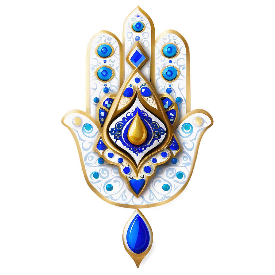 Gold Hamsa Png How14 PNG image