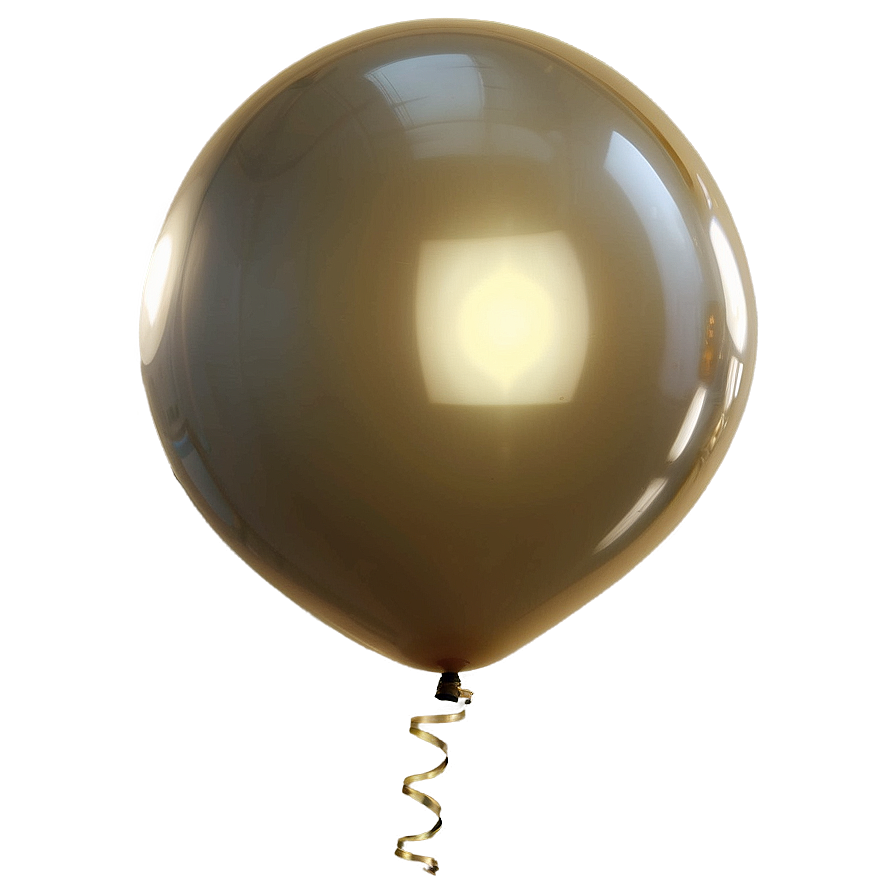 Gold Helium Balloon Png Cop87 PNG image