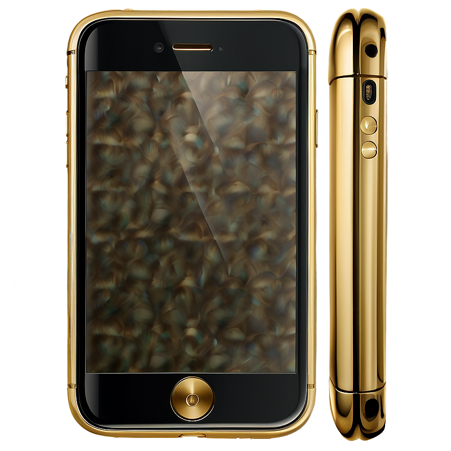 Gold Iphone Luxury Edition Png 82 PNG image