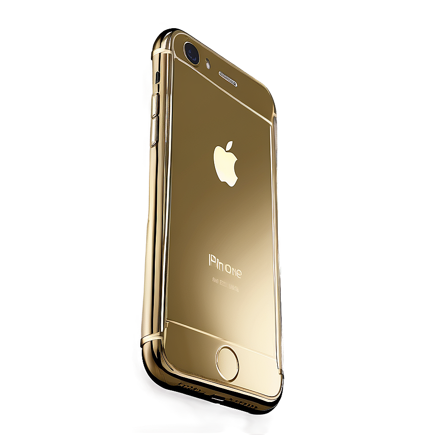 Gold Iphone Luxury Edition Png Rcn41 PNG image