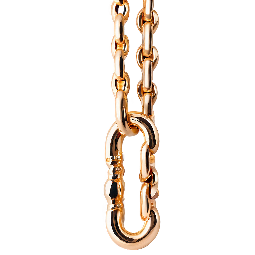 Gold Link Chain Png 48 PNG image