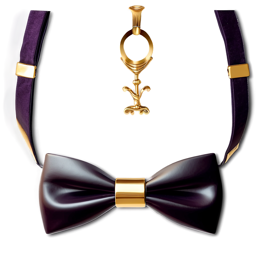 Gold Luxury Bow Tie Png Itu PNG image