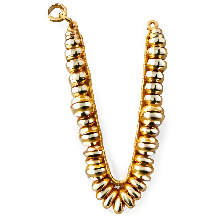 Gold Plated Beads Png Csl PNG image