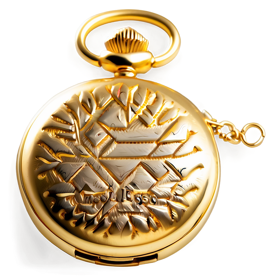 Gold Pocket Watch Png Dlm PNG image