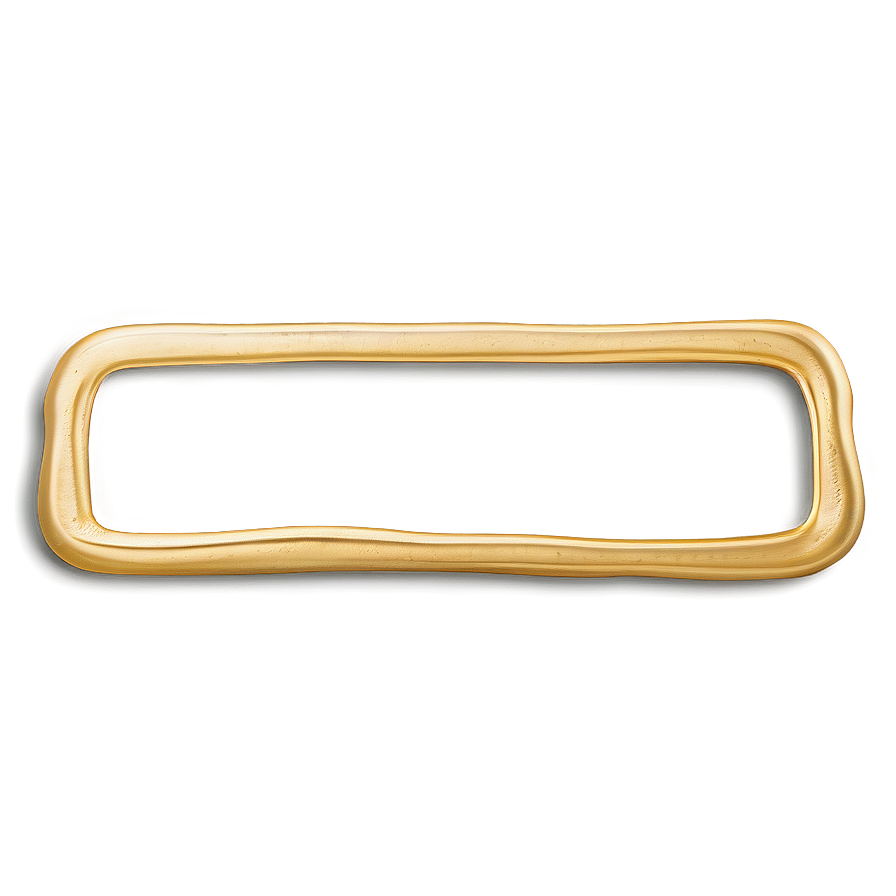 Gold Rectangle Seal Png 42 PNG image