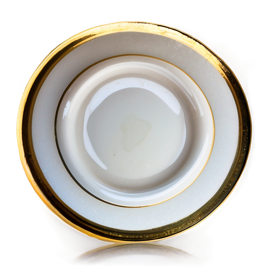 Gold Rimmed Plates Png Lao87 PNG image