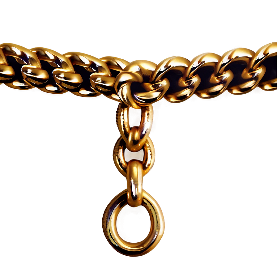 Gold Rope Chain Png 1 PNG image