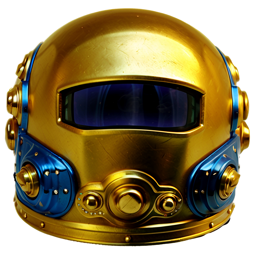 Gold Space Helmet Png Iwl PNG image