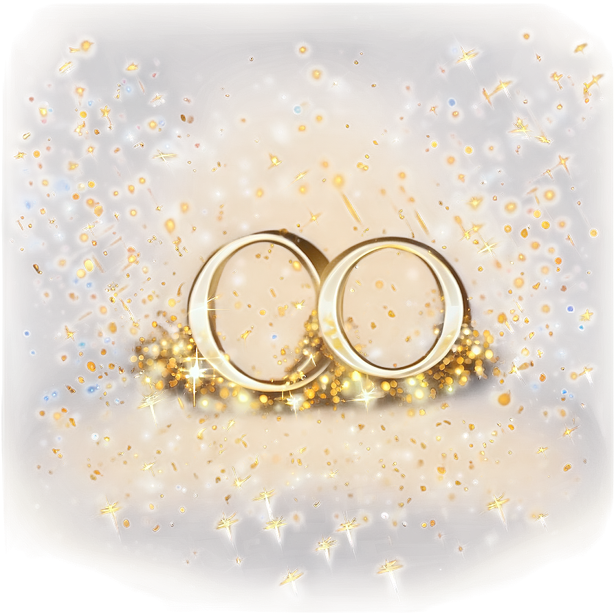 Gold Sparkle Bokeh Png 06122024 PNG image