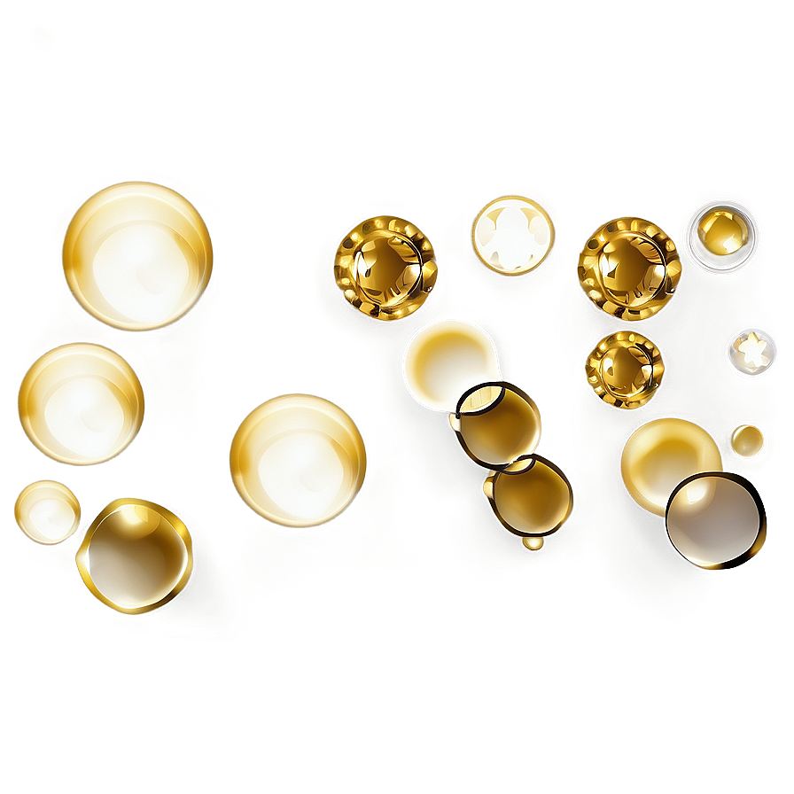 Gold Sparkle Bokeh Png Xsb PNG image