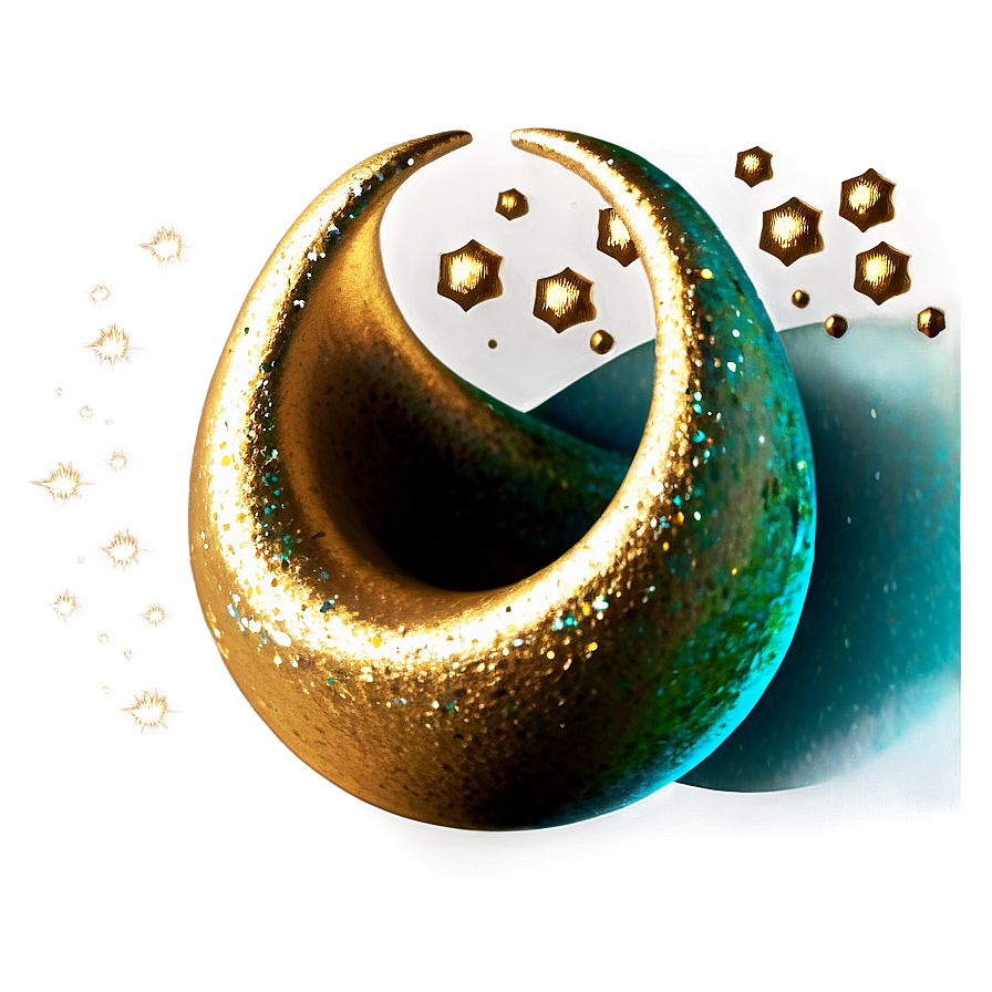 Gold Sparkle Dust Png 05042024 PNG image