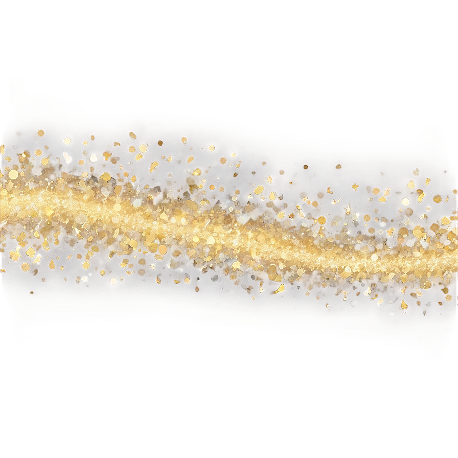 Gold Sparkle Line Png 06122024 PNG image