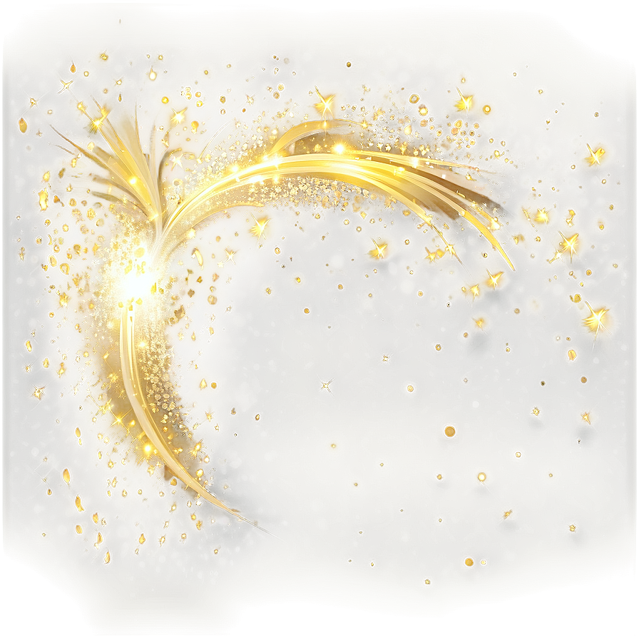 Gold Sparkle Magical Moment Png 06122024 PNG image