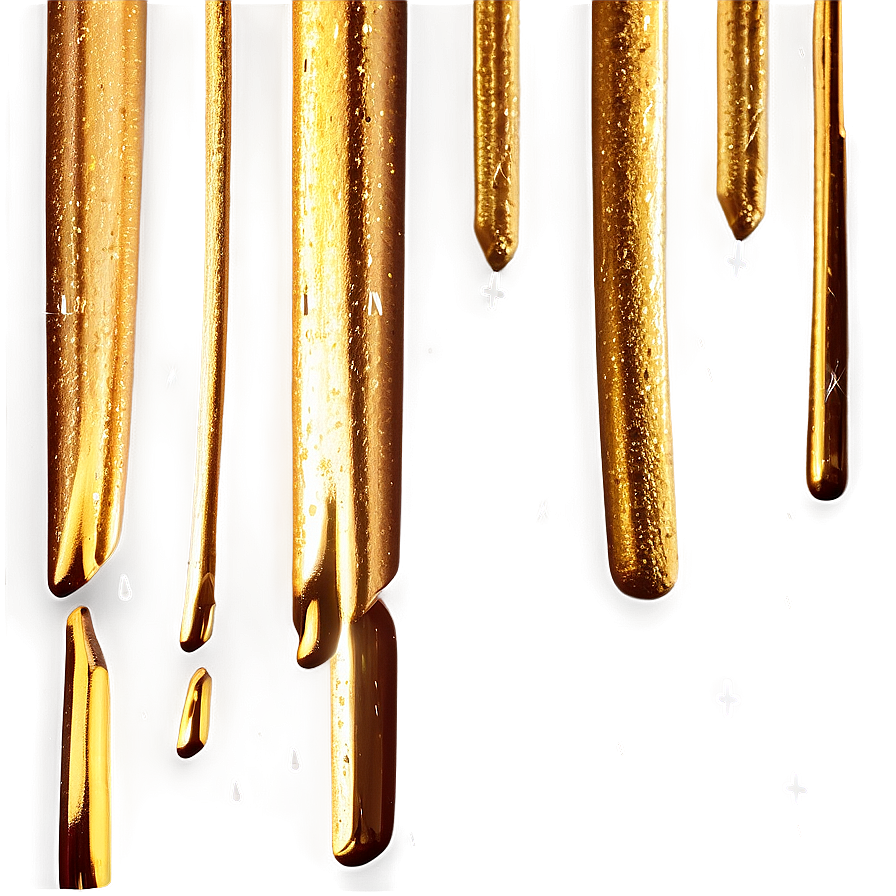 Gold Sparkle Rain Png Feg PNG image