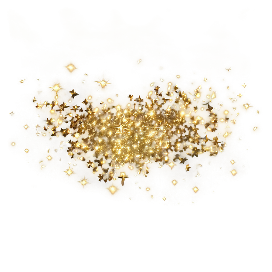 Gold Sparkles Effect Png Kpb PNG image