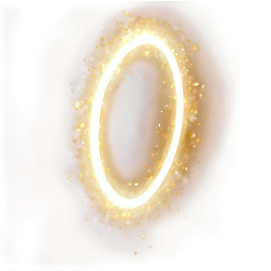 Gold Sparkles Glowing Halo Png 06122024 PNG image