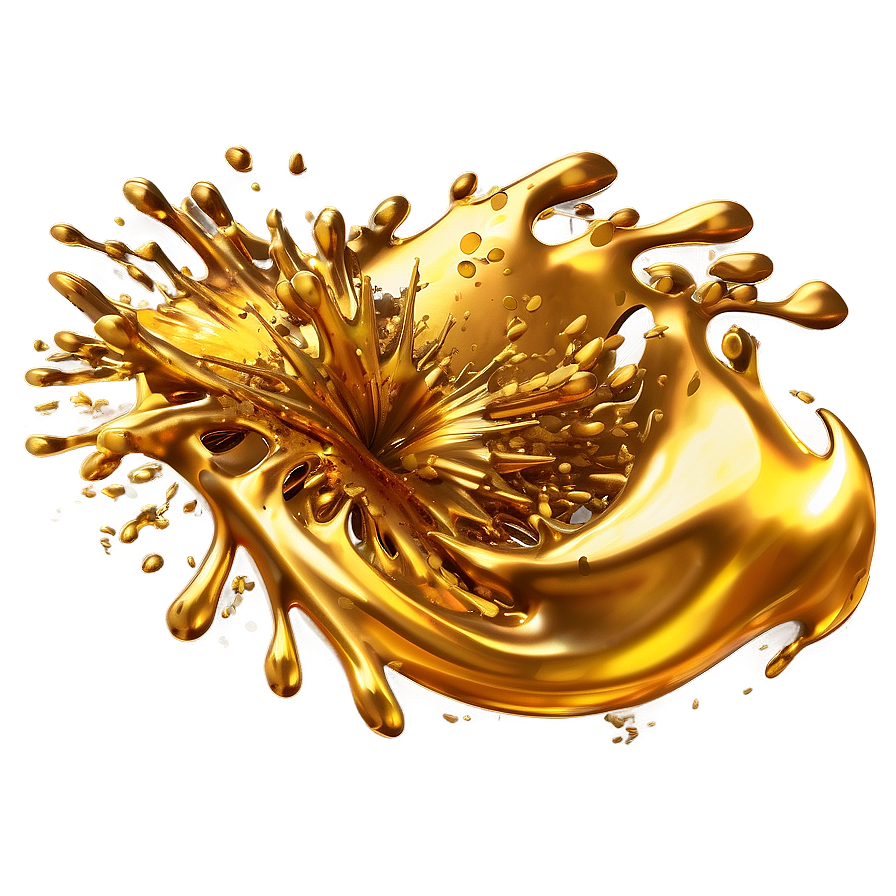 Gold Splash B PNG image