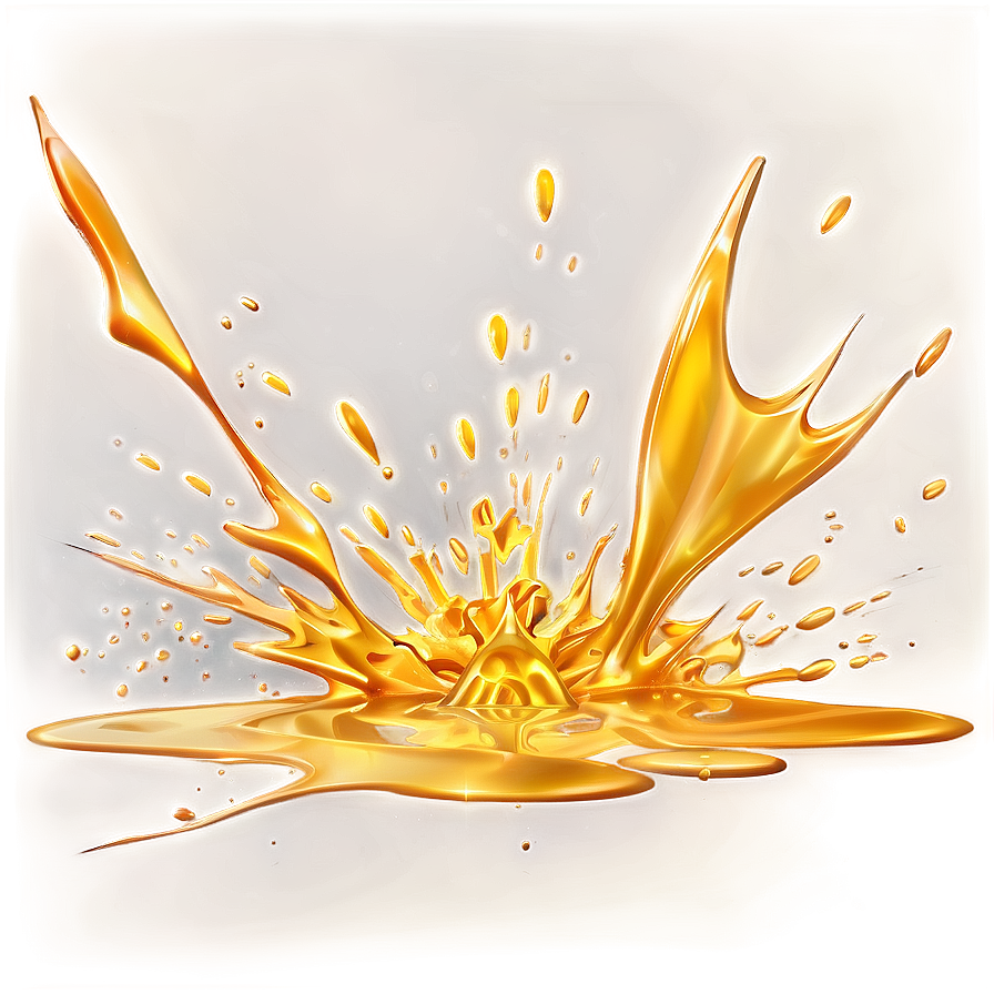 Gold Splash Png Hcj13 PNG image