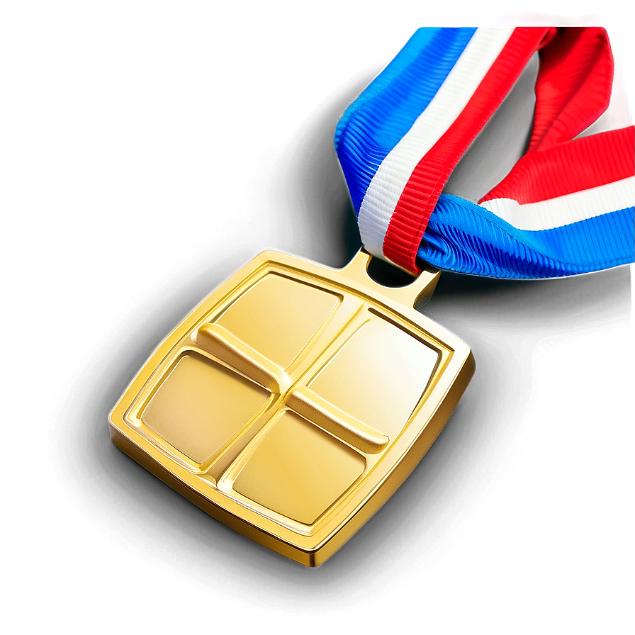 Gold Square Medal Png 31 PNG image