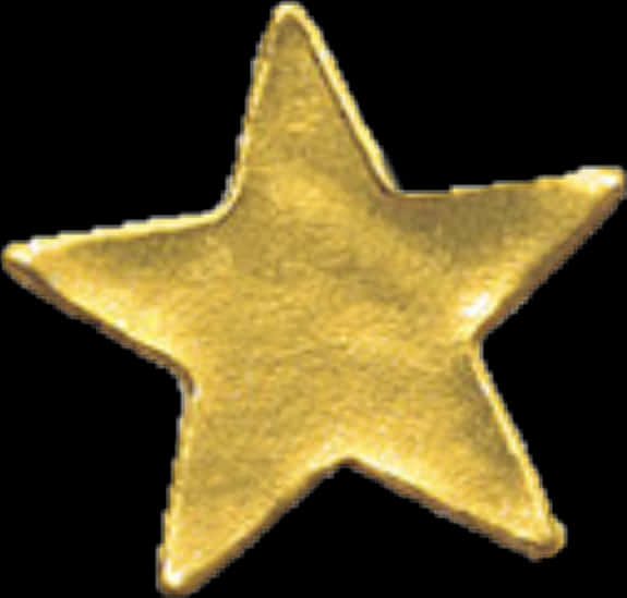 Gold Star Texture PNG image