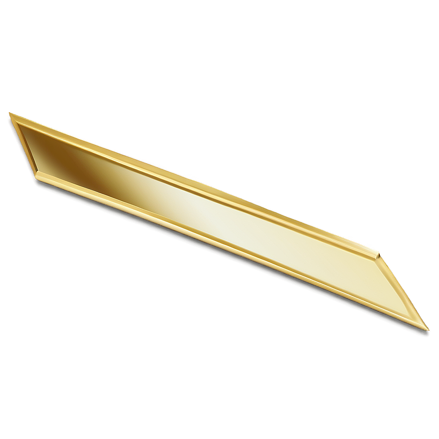 Gold Trim C PNG image