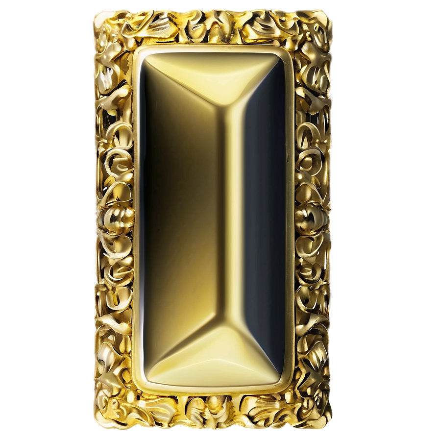 Gold Trim Square Png 3 PNG image