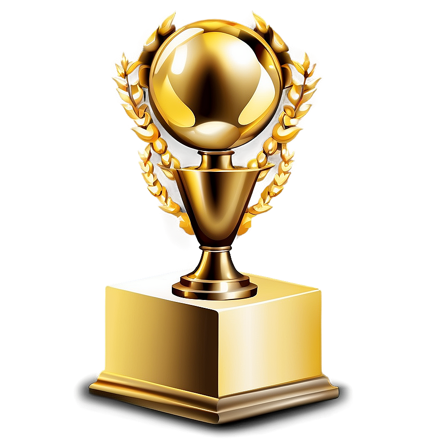 Gold Trophy Prize Png 23 PNG image