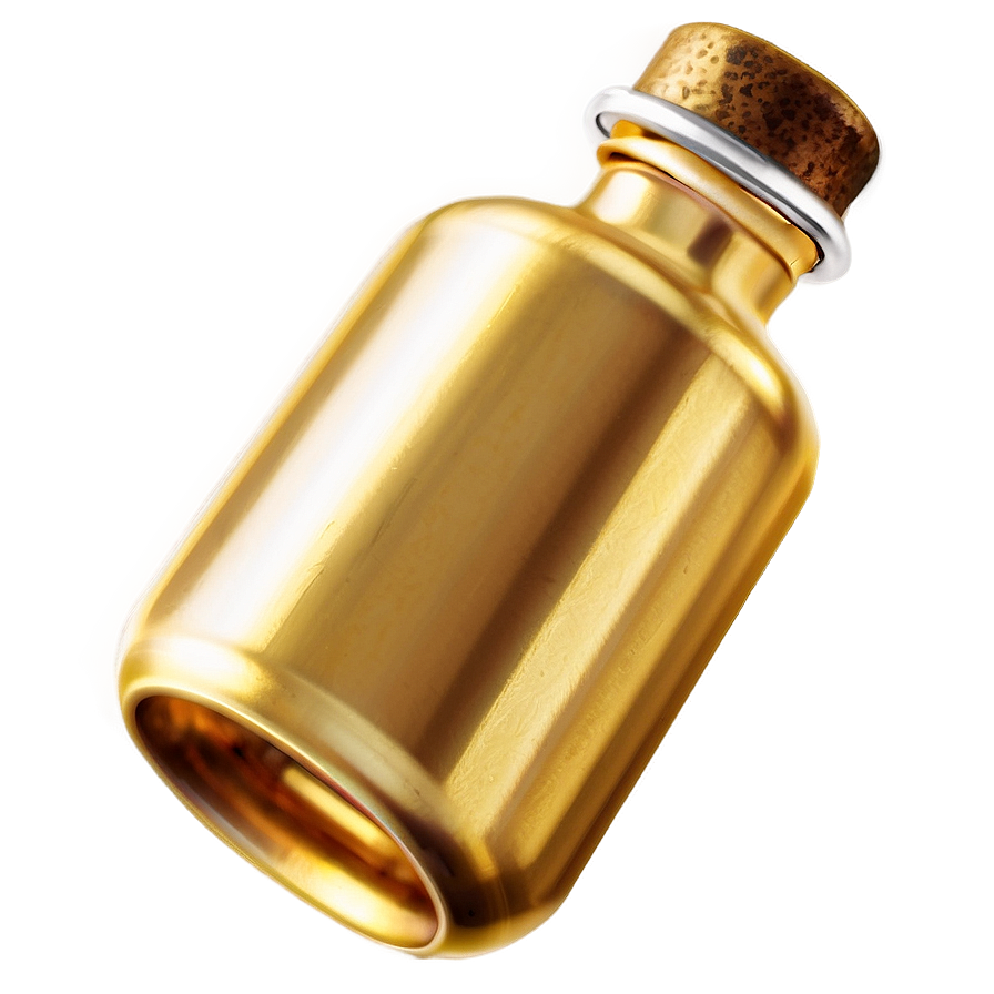 Gold Vial Png 33 PNG image