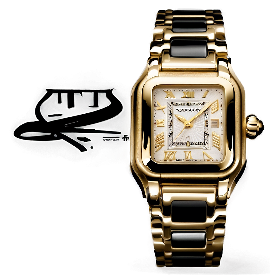 Gold Watch Luxury Png Jiv PNG image