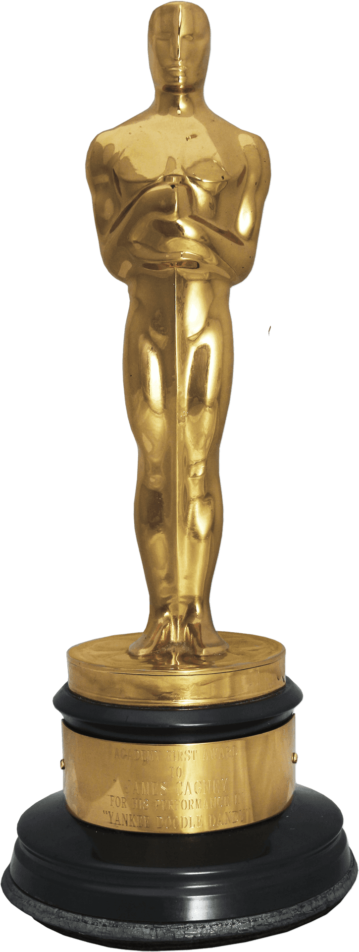 Golden_ Academy_ Award_ Statuette PNG image
