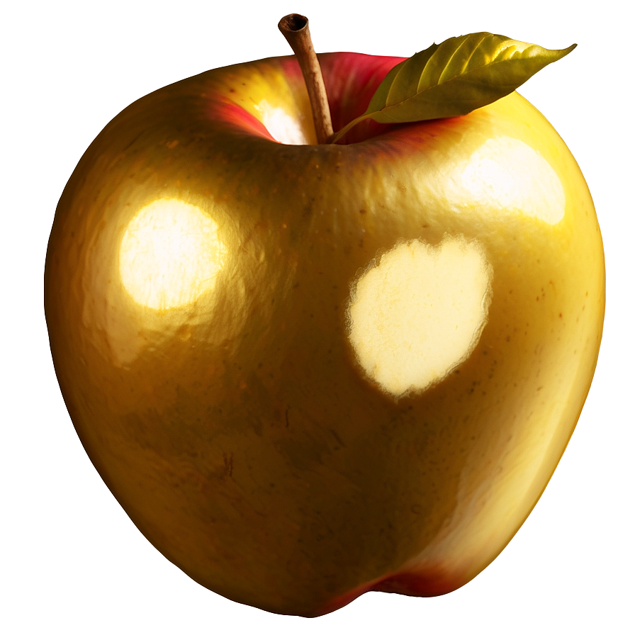 Golden Apple C PNG image