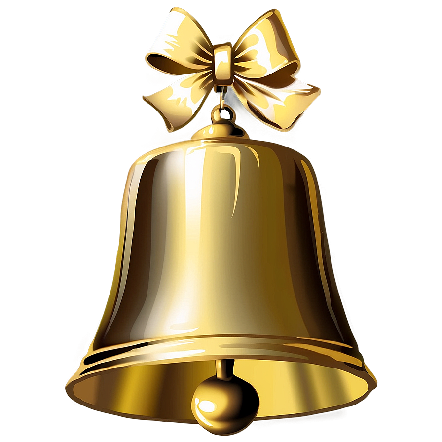 Golden Bell Icon Png 06212024 PNG image