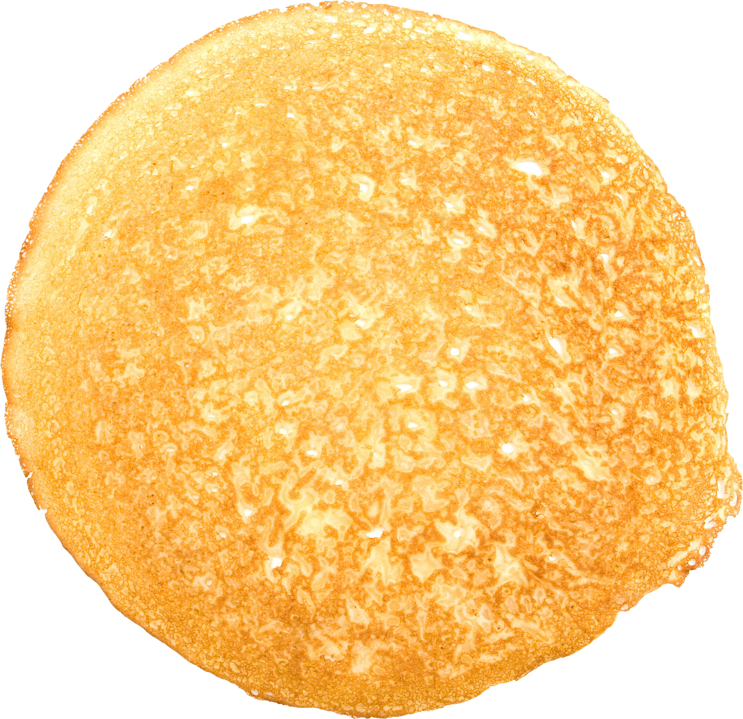 Golden Brown Pancake Texture PNG image