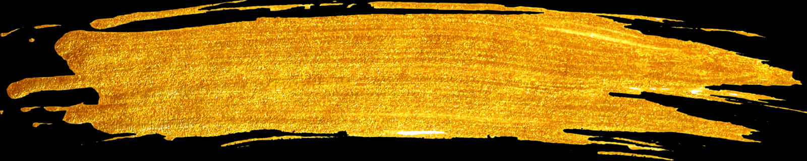 Golden Brush Stroke Texture PNG image