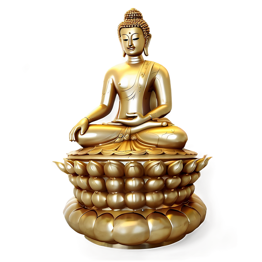 Golden Buddha Png Dwh PNG image