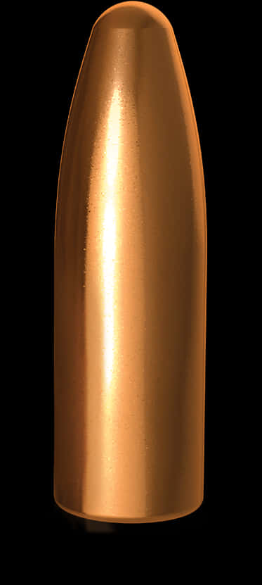 Golden Bullet Black Background PNG image