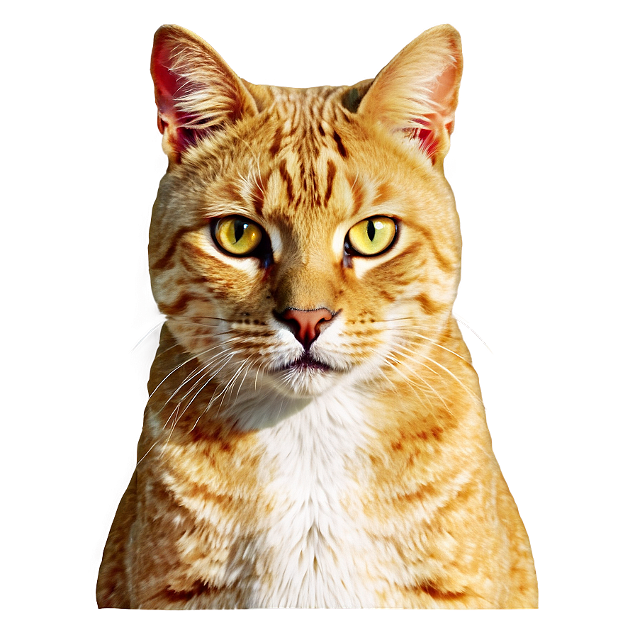 Golden Cat Filter Png Tyv PNG image