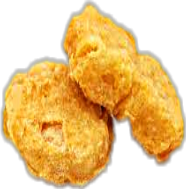 Golden Chicken Nuggets PNG image