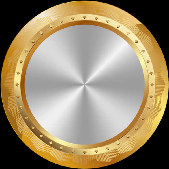 Golden Coin Graphic PNG image