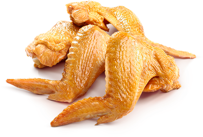 Golden Crispy Chicken Wings PNG image