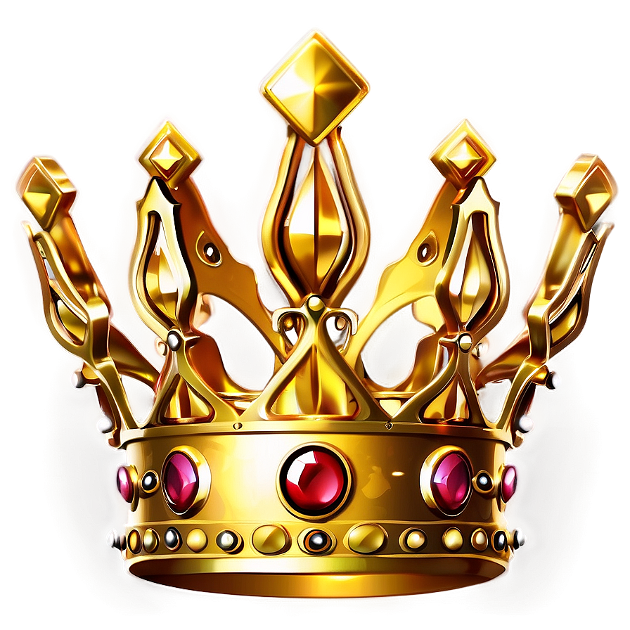 Golden Crown For Princess Png 10 PNG image