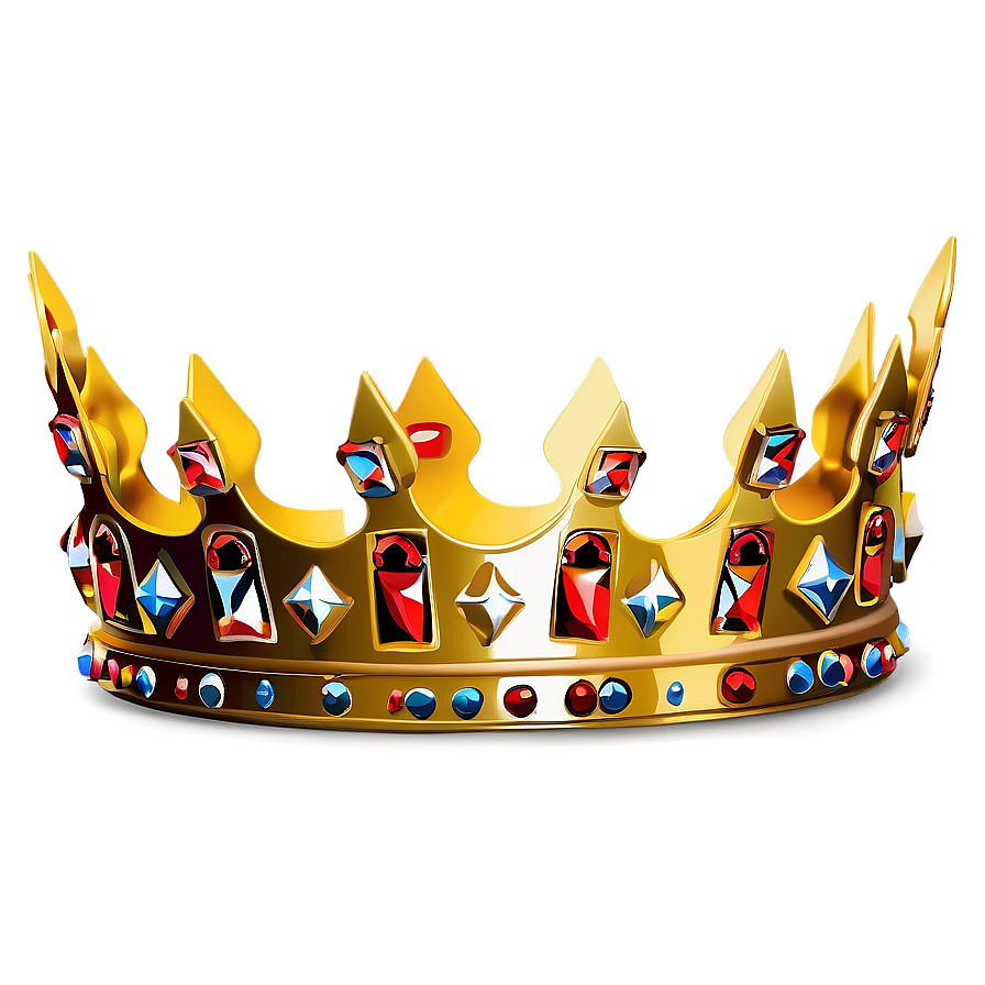 Golden Crown For Queen Png Drc57 PNG image